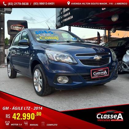CHEVROLET AGILE 1.4 MPFI LTZ 8V FLEX 4P MANUAL CHEVROLET AGILE 1.4 MPFI LTZ 8V FLEX 4P MANUAL